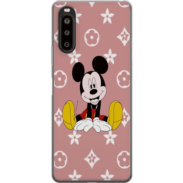 Sony Xperia 10 II Gennemsigtig cover Mickey Mouse