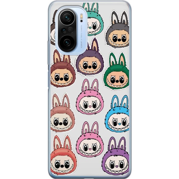 Xiaomi Mi 11i Läpinäkyvä kuori Labubu Macaron Monster - Sö