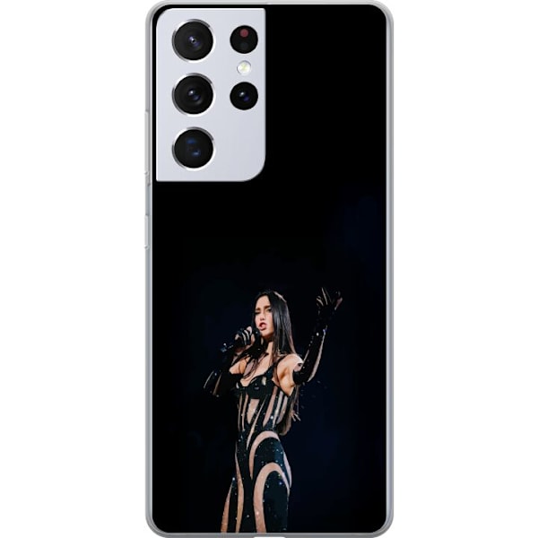 Samsung Galaxy S21 Ultra 5G Genomskinligt Skal Dua Lipa – Po