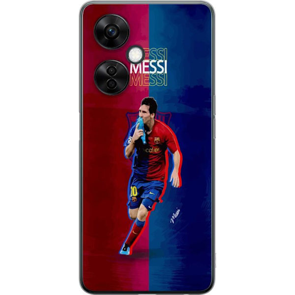 OnePlus Nord CE 3 Lite Gennemsigtig cover Messi