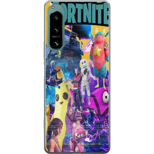 Sony Xperia 5 IV Läpinäkyvä kuori Fortnite