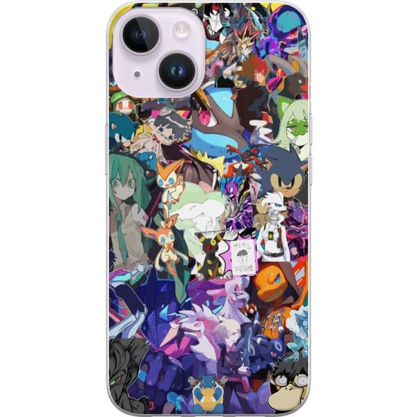 Kompatibelt Mobildeksel til Apple iPhone 14 Pokémon Blaze