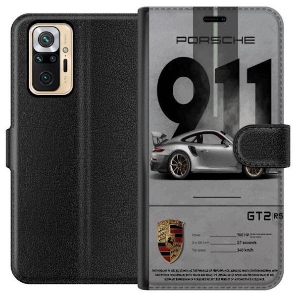 Xiaomi Redmi Note 10 Pro Lompakkokotelo Porsche 911