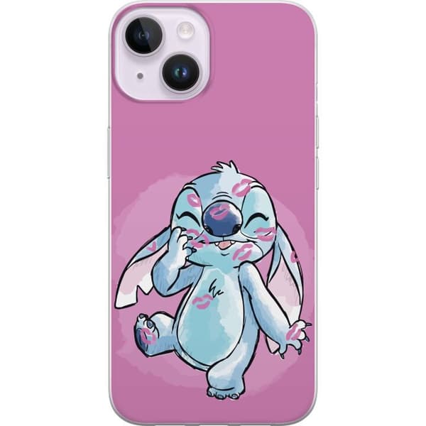 Kompatibelt Mobildeksel til Apple iPhone 14 Stitch Puss