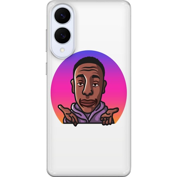 Samsung Galaxy S25 Edge Gennemsigtig cover TikTok Khaby Lame
