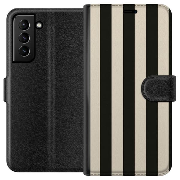 Kompatibel Tegnebogsetui til Samsung Galaxy S21+ 5G Linje Flow
