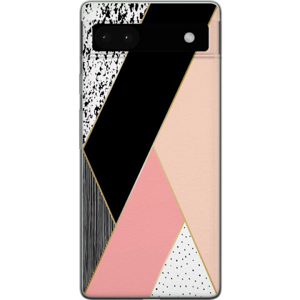Google Pixel 6a Läpinäkyvä kuori Kuvio