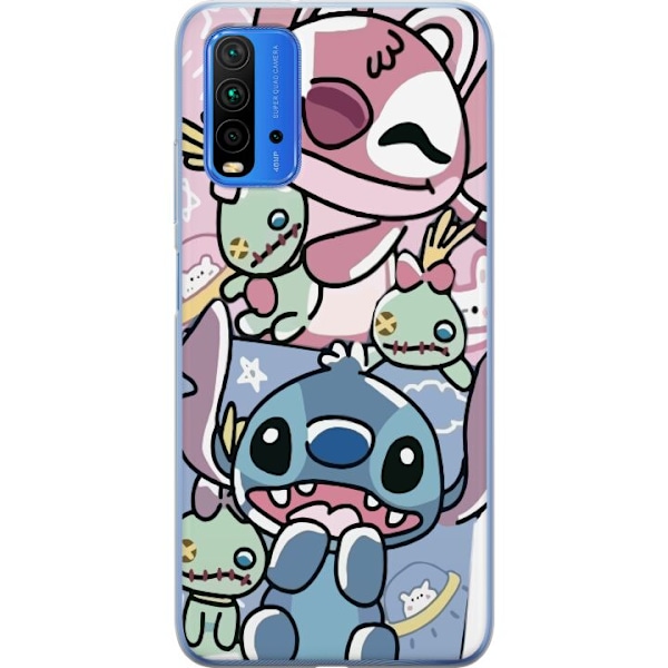 Xiaomi Redmi Note 9 4G Läpinäkyvä kuori Ommel