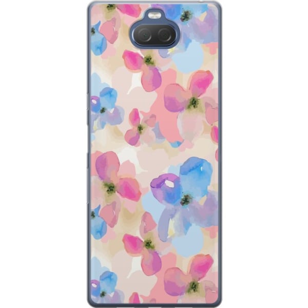 Sony Xperia 10 Plus Gennemsigtig cover Blomsterlykke