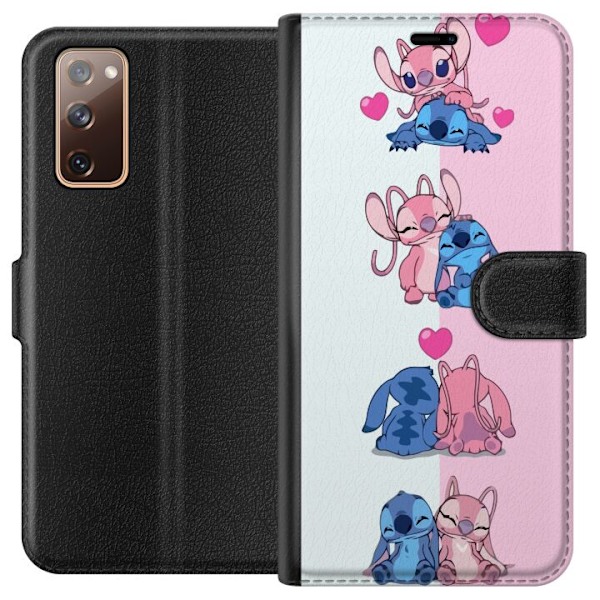 Samsung Galaxy S20 FE Lompakkokotelo Lilo & Stitch