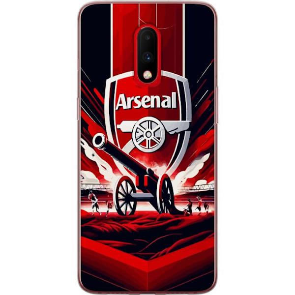 OnePlus 7 Genomskinligt Skal Arsenal