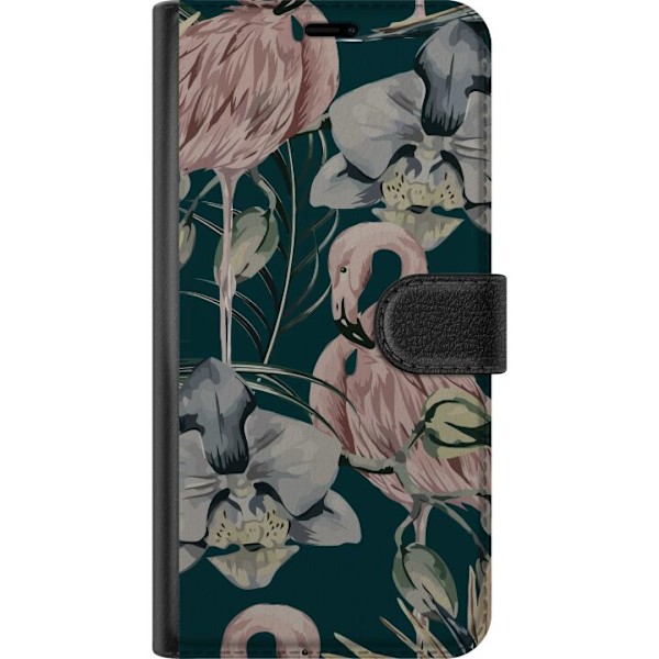 Samsung Galaxy A41 Lompakkokotelo Flamingo