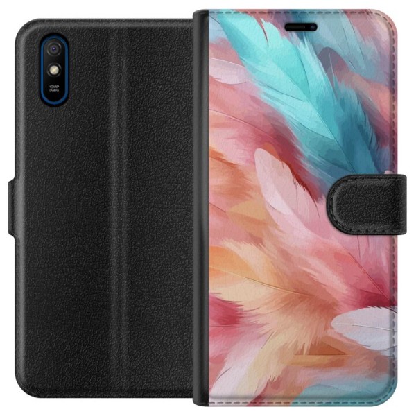 Xiaomi Redmi 9A Lompakkokotelo Sulat