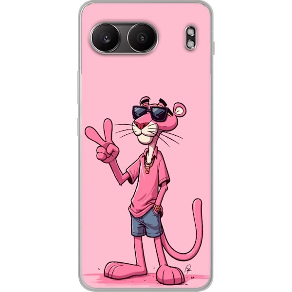 OnePlus Nord 4 Gjennomsiktig deksel Pink Panter Peace