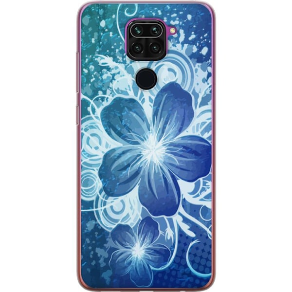 Xiaomi Redmi Note 9 Genomskinligt Skal Blomma