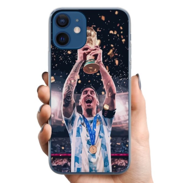 Apple iPhone 12 mini TPU Mobilcover Messi