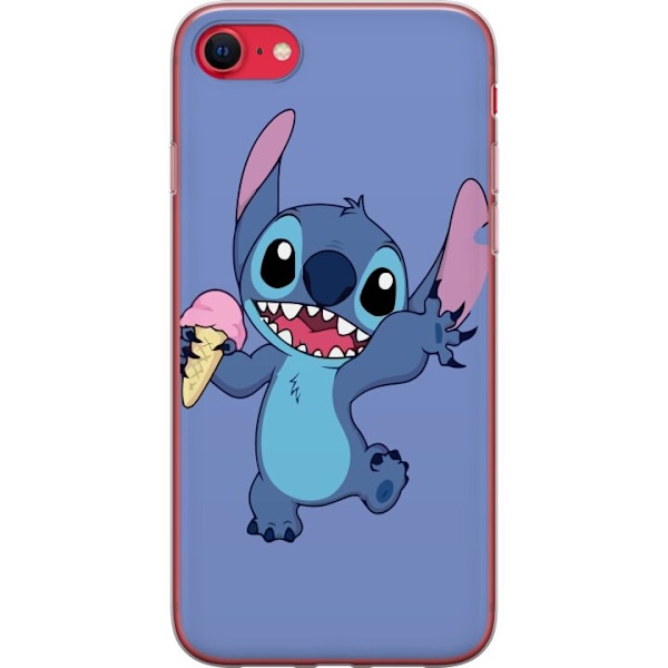 Apple iPhone 8 Läpinäkyvä kuori Onnellinen Stitch