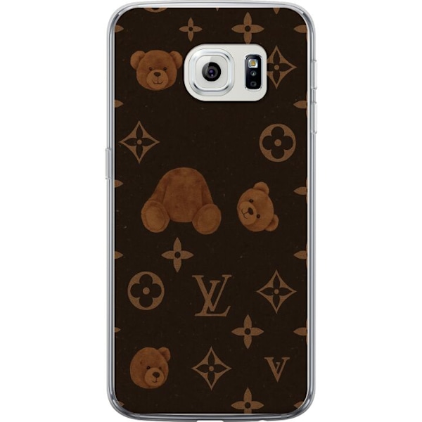 Samsung Galaxy S6 edge Läpinäkyvä kuori Plush Luxe