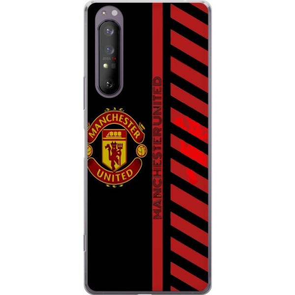 Sony Xperia 1 II Gennemsigtig cover Manchester United