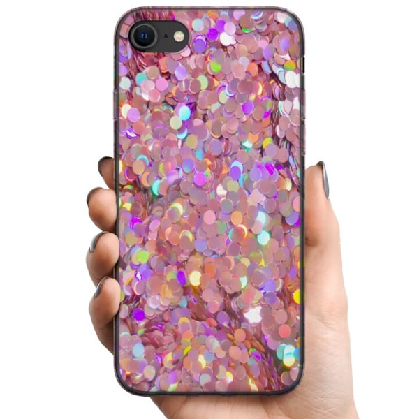 Apple iPhone 8 TPU Matkapuhelimen kuori Kimalteleva
