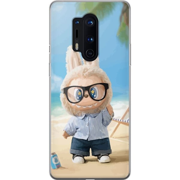 OnePlus 8 Pro Läpinäkyvä kuori Labubu Tummat Unelmat