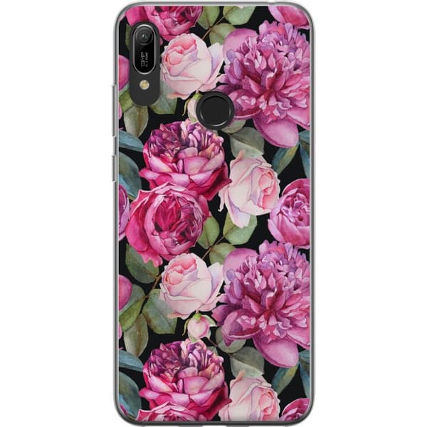 Kompatibelt Mobildeksel til Huawei Y6 (2019) Roser