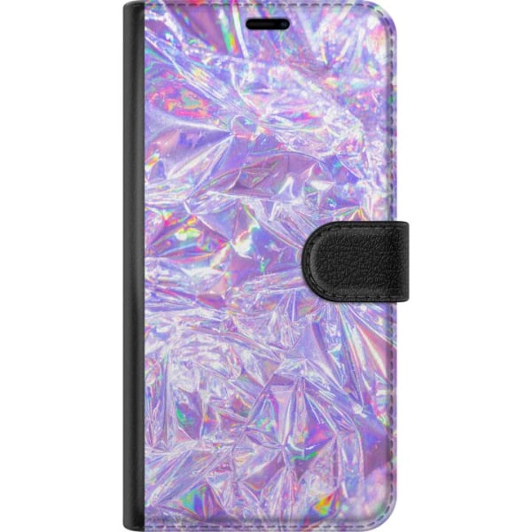 Samsung Galaxy Xcover 4 Tegnebogsetui Holografiske Diamanter