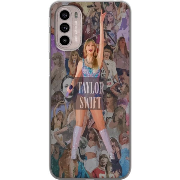 Motorola Moto G41 Gennemsigtig cover Taylor Swift