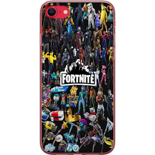 Apple iPhone 16e Läpinäkyvä kuori Fortnite