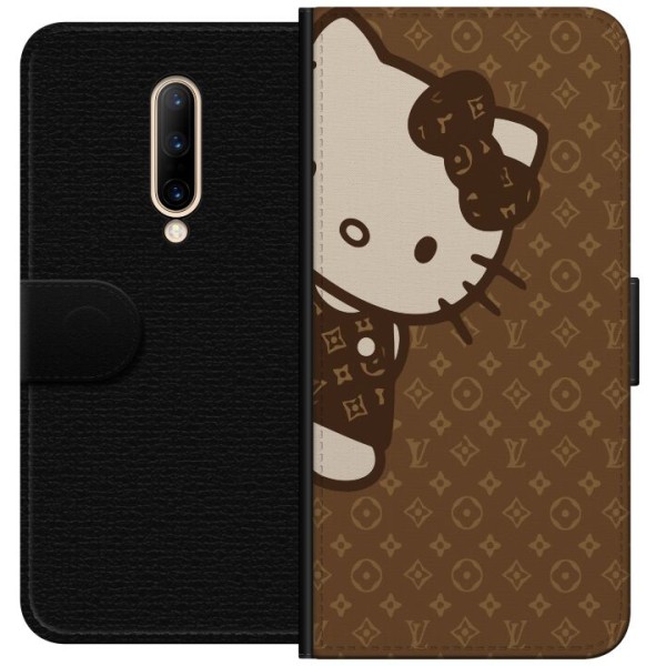 OnePlus 7 Pro Lompakkokotelo Hello Kitty - LV