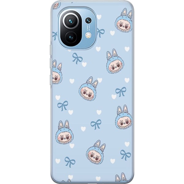 Xiaomi Mi 11 Läpinäkyvä kuori Labubu Tuli Henki