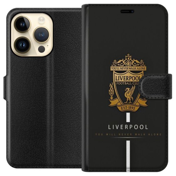 Apple iPhone 15 Pro Plånboksfodral Liverpool L.F.C.