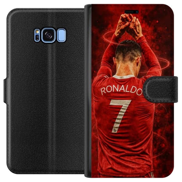 Kompatibel Tegnebogsetui til Samsung Galaxy S8 Ronaldo