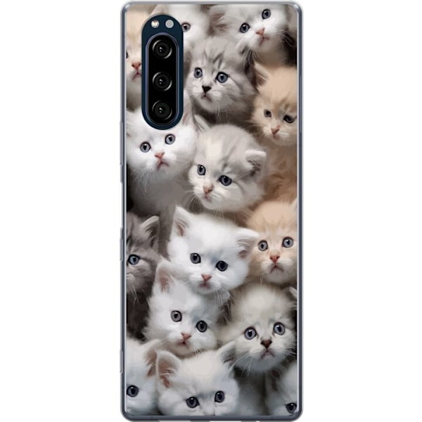 Sony Xperia 5 Gennemsigtig cover Katte