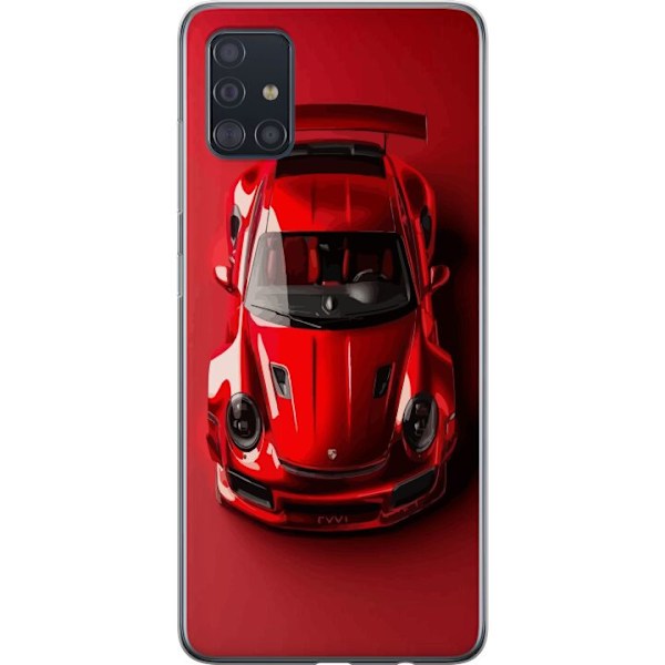 Samsung Galaxy A51 Genomskinligt Skal Porsche