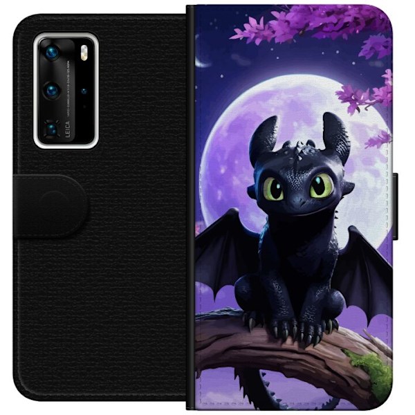 Huawei P40 Pro Tegnebogsetui Dragetræneren