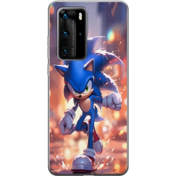 Huawei P40 Pro Gennemsigtig cover Sonic