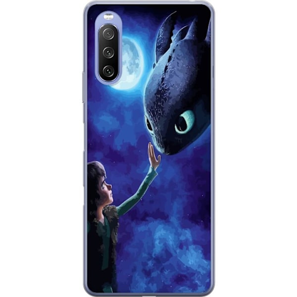 Sony Xperia 10 III Lite Gennemsigtig cover Dragetræneren
