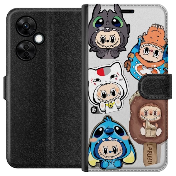 OnePlus Nord CE3 Lompakkokotelo Labubu hahmokokoelma - Pop Mar