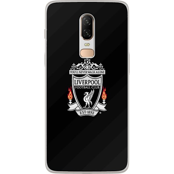 OnePlus 6 Gennemsigtig cover Liverpool FC