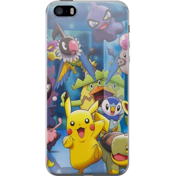 Apple iPhone SE (2016) Cover / Mobilcover - Pokemon
