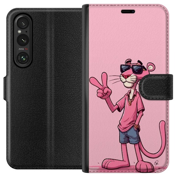 Sony Xperia 1 VI Lommeboketui Pink Panter Peace