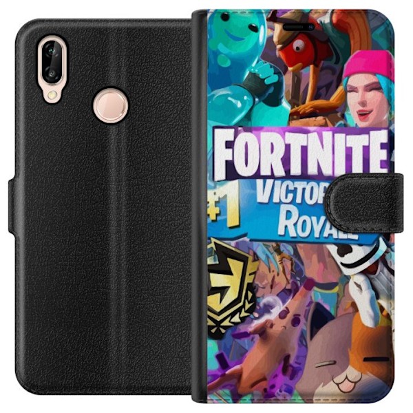 Huawei P20 lite Tegnebogsetui Fortnite