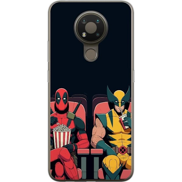 Nokia 3.4 Läpinäkyvä kuori Deadpool & Wolverine