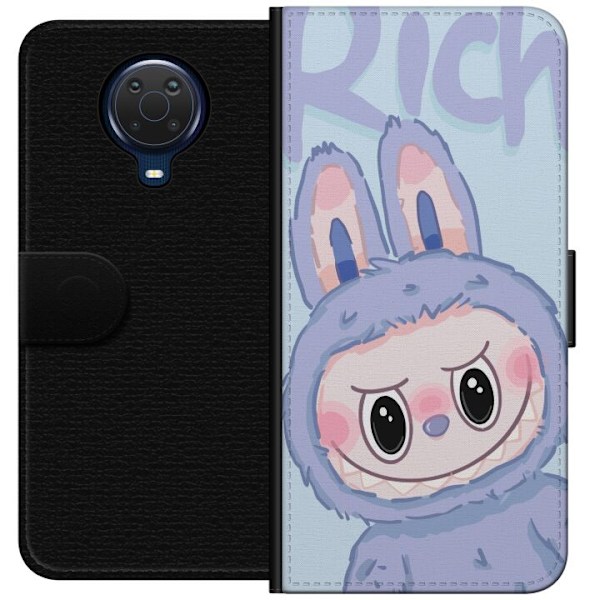Nokia G20 Plånboksfodral Blue Bunny Labubu