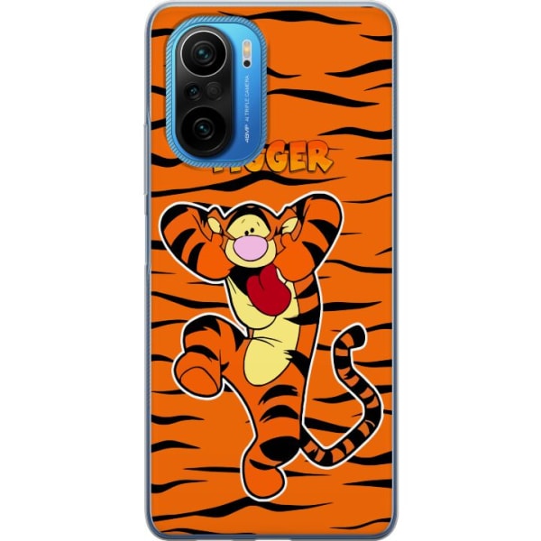 Xiaomi Poco F3 Gennemsigtig cover Tiger