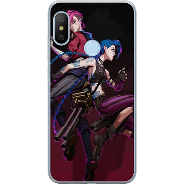 Xiaomi Mi A2 Lite Gennemsigtig cover League of Legends