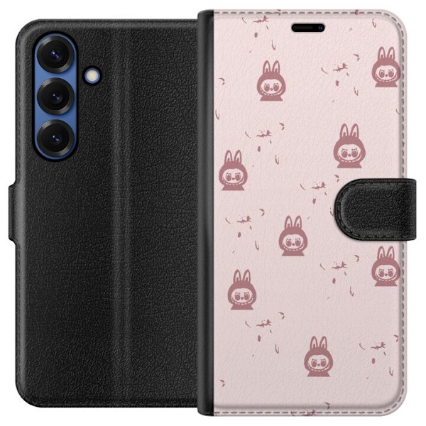 Samsung Galaxy S25+ Tegnebogsetui Labubu Neon Pop - Neonfarvet