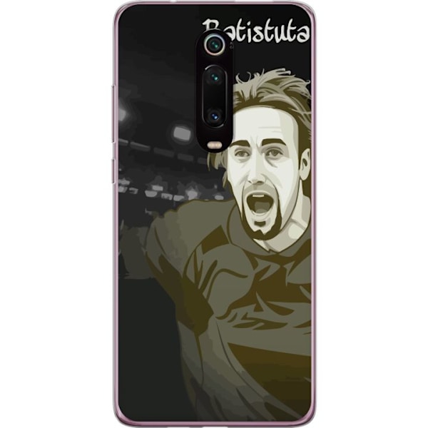 Xiaomi Mi 9T Pro  Läpinäkyvä kuori Gabriel Batistuta