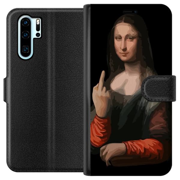 Kompatibelt Lommeboketui til Huawei P30 Pro Modern Mona